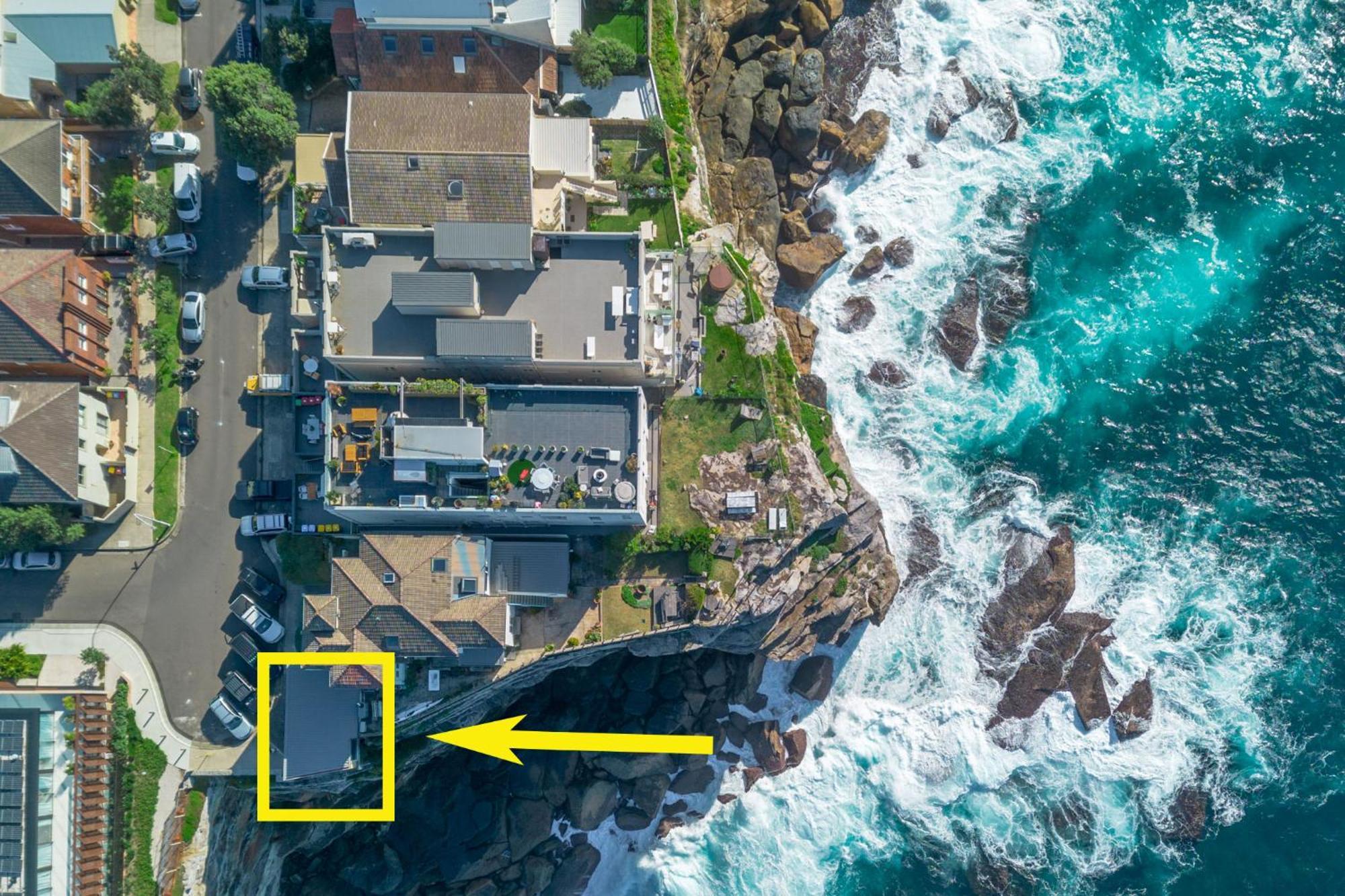 Upscale Cliffside Studio With Ocean Views North Bondi Sydney Eksteriør bilde